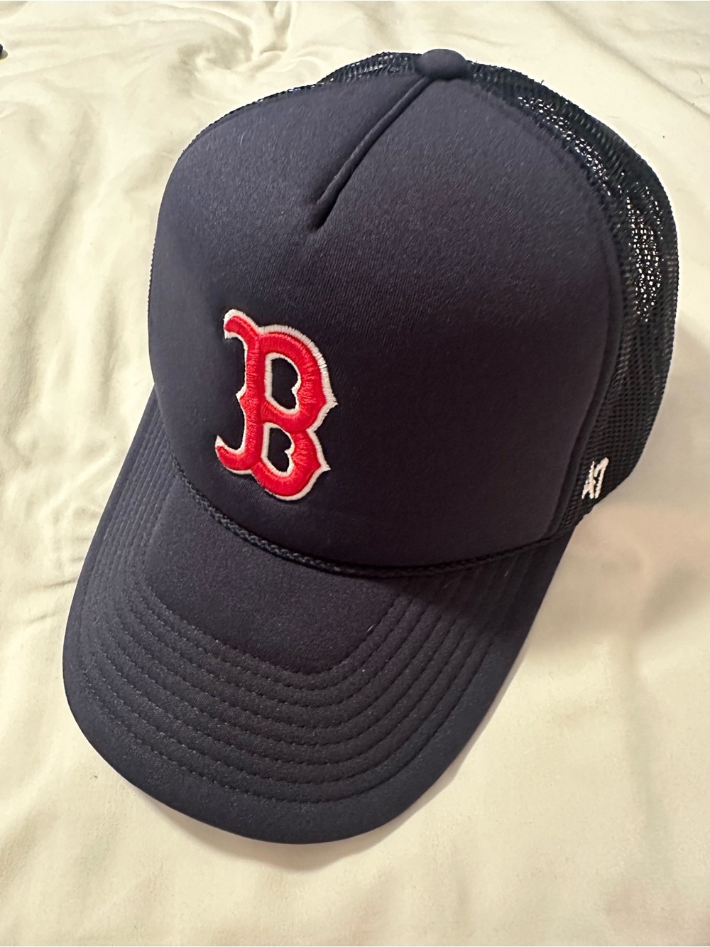 47 Boston Red Sox Navy Trucker Hat